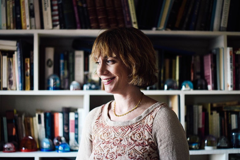 WASHINGTON DC - JANUARY 26: Laura Moser was photographed in her home in Washington DC on January 26, 2017. Moser set up a 'Daily Action' system a month ago and now has over 70,000 followers. It was in response to Trump's election. (Photo by Michael Robinson Chavez/The Washington Post via Getty Images)